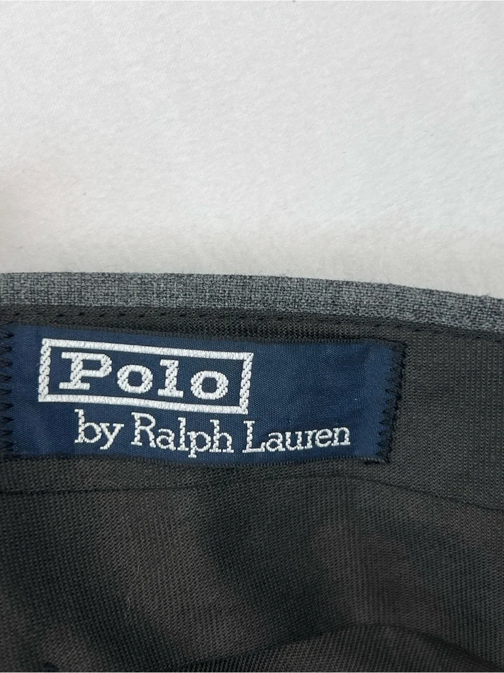 Polo Ralph Lauren Dalton Wool Pants Sz 38 Gray Pleated Trouser Business NWT